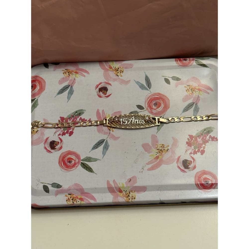 Gold Plated 15th Bracket